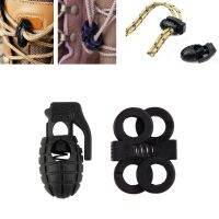 Shoelace Shoe Lace Buckle Stopper Rope Cord Clip Paracord Lock Clamp Sport Camp Bushcraft Outdoor Kit Travel gear