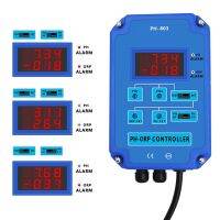 Digital 2&amp;1 PH ORP Monitor Redox Controller W/ Output Power Relay for Aquarium Hydroponics Plant Pool Spa