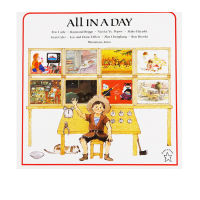 Original English picture book all in a day Wu minlan book list Eric Carle, one-day social and cultural picture story book of eight famous artists in the world, such as Yasuo Ono