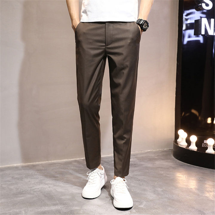 พร้อมส่ง-men-fashion-slack-pants-7-color-2009-กางเกงสแล็คชาย-กางเกง5ส่วนชาย-กางเกงเกาหลีชาย-กางเกงขายาวผช-กางเกงแสลคชาย-กางเกงชายขายาว-กางเกงสเลคชาย