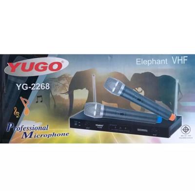 YUGO ไมค์โครโฟน ไมค์ไร้สาย ไมค์ลอยคู่ รุ่น YG-2268VHF