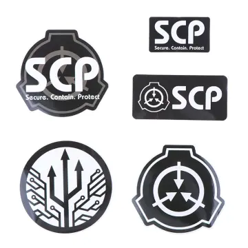 SCP Foundation (in Black) Sticker for Sale by MagentaBlimp