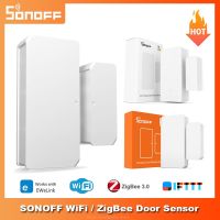 SONOFF DW2 WiFi/ SNZB-04 Zigbee Window Door Sensor Door Open/Closed Detectors EWeLink App Notification Smart Home Security Alarm Household Security Sy