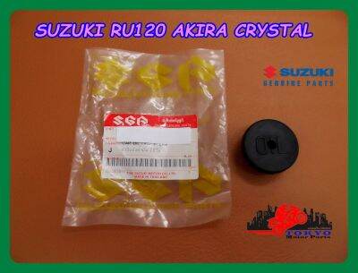 SUZUKI RU120 AKIRA CRYSTAL ENGINE OIL TANK CAP RUBBER "BLACK" "GENUINE PARTS" // ฝาปิดถังน้ำมัน ซีซีไอ ของแท้ รับประกันคุณภาพ