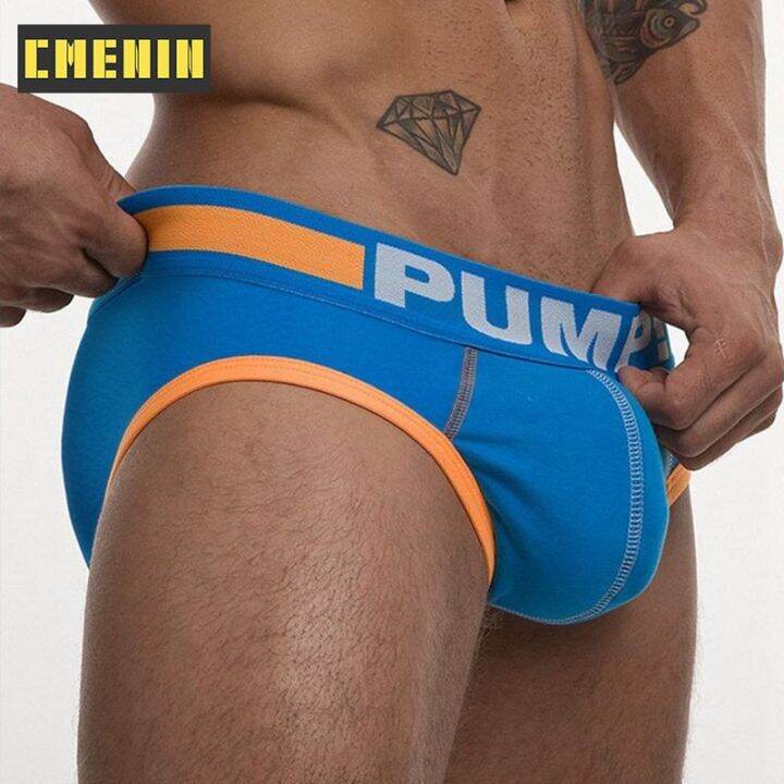 cmenin-official-store-brief-for-men-1-pieces-pumpสั้นสำหรับผู้ชาย-1-ชิ้น-pump-เอวต่ำผ้าไหมน้ำแข็งชุดชั้นในเซ็กซี่ผู้ชายกางเกงจ็อกสแตรปเอวต่ำผู้ชายกางเกงบิกินี่ชายกางเกง-splice-บุรุษชั้นใน-h69