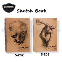 #Master art #Sketch Bookมาสเตอร์อาร์ต #สมุดเสก็ตช์ สมุดวาดรูป ชนิดปกริมลวดS-202 ,ชนิดปกสันกาวS203