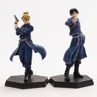 Fullmetal Alchemist: Brotherhood Roy Mustang / Riza Hawkeye Pop Up Parade Figure Figurine Collection Model Doll Toy