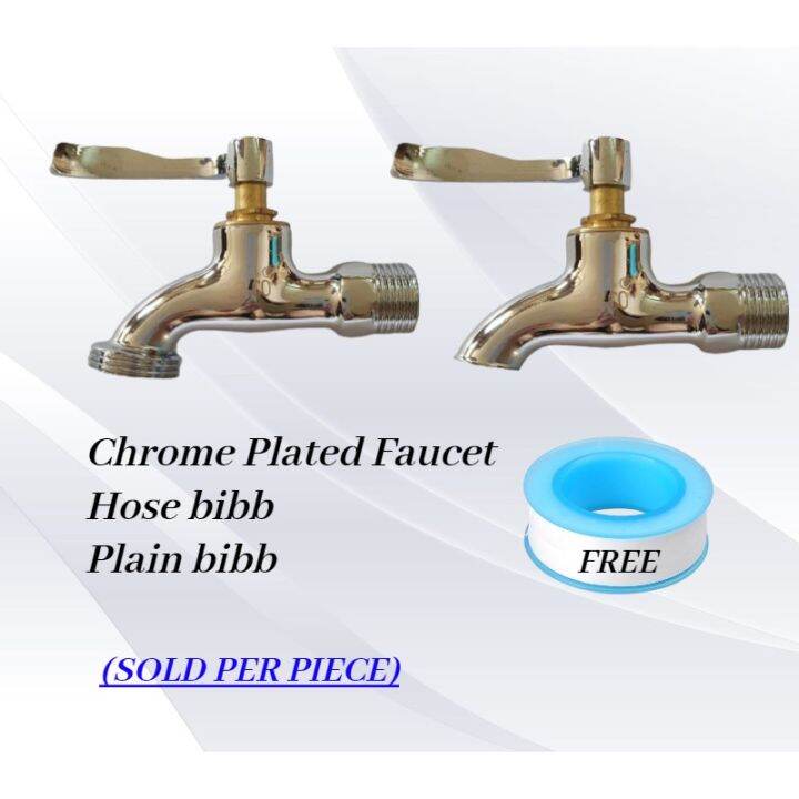 WPT5155 Chrome Faucet Hose Bibb Plain Bibb Lazada PH