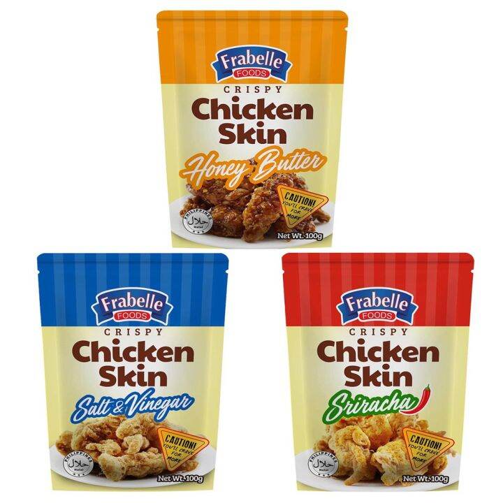 Frabelle Foods Chicken Skin Combo♙ Lazada PH