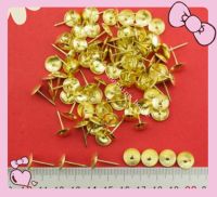 ✺ 11mmx19mm Fasteners gold color iron Upholstery Nail Jewelry Box Wall Door Sofa Furniture Decorative Tack Stud Pushpin