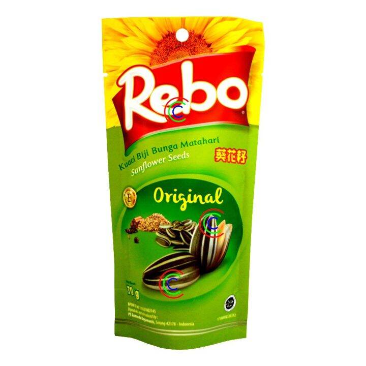 Rebo Kuaci Bunga Matahari Original 70 Gram Lazada Indonesia