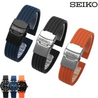 Seiko No. 5 Strap Rubber SEIKO No. 5 Pilot Water Ghost สายนาฬิกาซิลิโคนกันน้ำและกันเหงื่อ 20 22mm