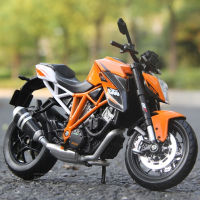 Maisto 112 KTM 1290 Super Duke R รถจักรยานยนต์รุ่นของเล่นคอลเลกชัน Autobike Shork-Absorber Off Road Autocycle ของเล่นรถ