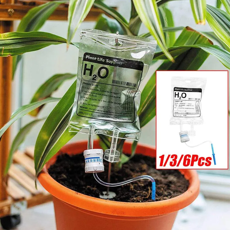 Automatic Indoor/Outdoor Plant Watering System with 2 Self-Watering  Devices