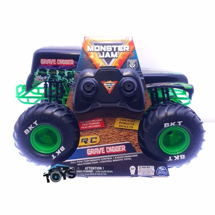 Monster Jam Official Grave Digger Remote Control Truck 115 Scale RC