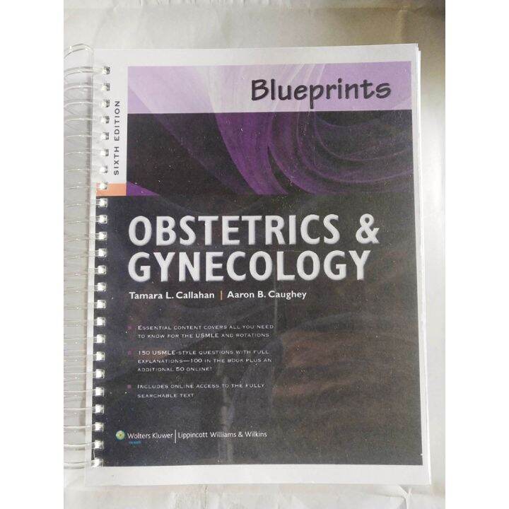 Blueprints Obstetrics and Gynecology, 6th Edition Lazada PH