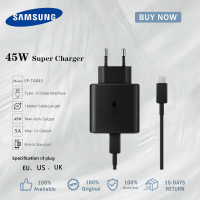 สำหรับ Samsung ดั้งเดิม S23 Adaptor Traveling 45W 5A ระบบชาร์จเร็วสุด PD 3อะแดปเตอร์ติดผนังปลั๊กชนิดยูเอสบี0ที่ชาร์จความเร็วสูงสำหรับ S23กาแล็กซี่ S22 S20อัลตร้า S21 FE บวก Z Fold4โน๊ต20พร้อมสาย USB-C กับ USB-C