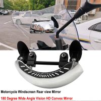 For YAMAHA MT07 Universal Motorcycle Windscreen 180 Degree Wide Angle Rearview Mirrors Safety Auxiliary Rear View HONDA CB650R