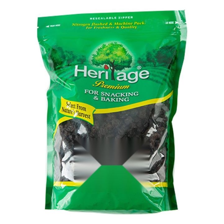 HeritageThomson Seedless Raisins 1kg.เฮอริเทจ ลูกเกดดำ 1 กก .