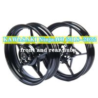 Motorcycle Wheel Rim For KAWASAKI NINJA400 Z400 2018-2019-2020-2021-2022 Black Aluminum Alloy High Quality