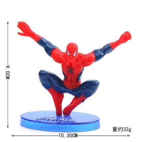 โมเดลสไปเดอร์แมน-spidermanเซ็ต7ตัว