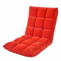 Spot parcel post18 Square Shaped Lazy Sofa Single Tatami Pearl Cotton Bedroom Plush Backrest Bay Window Folding Chair Floor