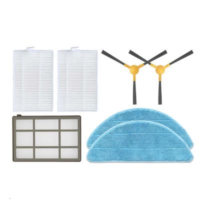 For GARLYN SR-600 Side Brush Hepa Filter Mop Pad Rag Primary Filter Robot Vacuum Cleaner Spare Parts