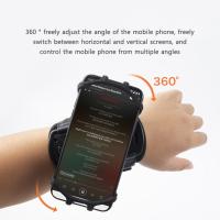 ∈ Phone Wristband Armband Mobile Removable Rotating Running Phone Wrist Bag Navigation Arm Bag for Outdoor Sports Fitness Cycling