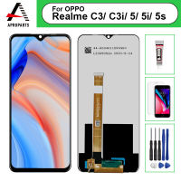 ต้นฉบับสำหรับ OPPO Realme C3 C3i จอแสดงผล LCD Touch Screen สำหรับ Oppo Realme 5 5i 5วินาที Digitizer สมัชชาสัมผัสแผงอะไหล่ซ่อมเปลี่ยน