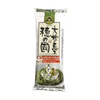 Instant Soba noodle Greentea flavour เส้นโซบะแห้งผสมชาเขียว 240g.