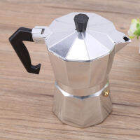 3/6/9/12 ถ้วยอลูมิเนียมอิตาเลี่ยนประเภท Moka Pot เครื่องชงกาแฟเอสเปรสโซเตาโฮมออฟฟิศ Hot