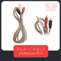 [สินค้าพร้อมส่ง!!] สายสัญญาณเสียง Aux to RCA เข้า 1 ออก 2 สำหรับต่อเข้า ลำโพง คอมพิวเตอร์ Laptop หรือโทรศัพท์มือถือ สายของแท้จาก DECCON