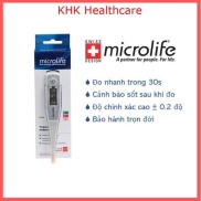 Nhiệt Kế Điện Tử Kẹp Nách Microlife MT550 10 Giây - Hàng chính hãng