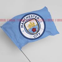 ธงทีมรอบสโมสรฟุตบอลพรีเมียร์ลีกแมนเชสเตอร์ซิตี้ Manchester City F.C.