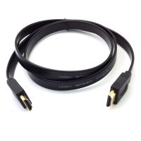 HDMI-compatible Cable Full HD Short Male to Male Plug Flat Cable Cord for Audio Video HDTV TV 30/50/100CM In Stock O21 Adapters