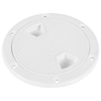 Circular Non Slip Inspection Hatch-Boat Hatch Deck Plate with Detachable Cover for RV Marine Boat Kayaks