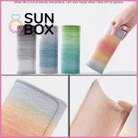 SUN BOX สร้างสรรค์และสร้างสรรค์ แบบพกพาได้ ป้องกันแรงกด ง่ายๆ กล่องใส่แว่นตา กล่องใส่แว่นกันแดด อุปกรณ์เสริมแว่นตา เคสลายแว่นตา