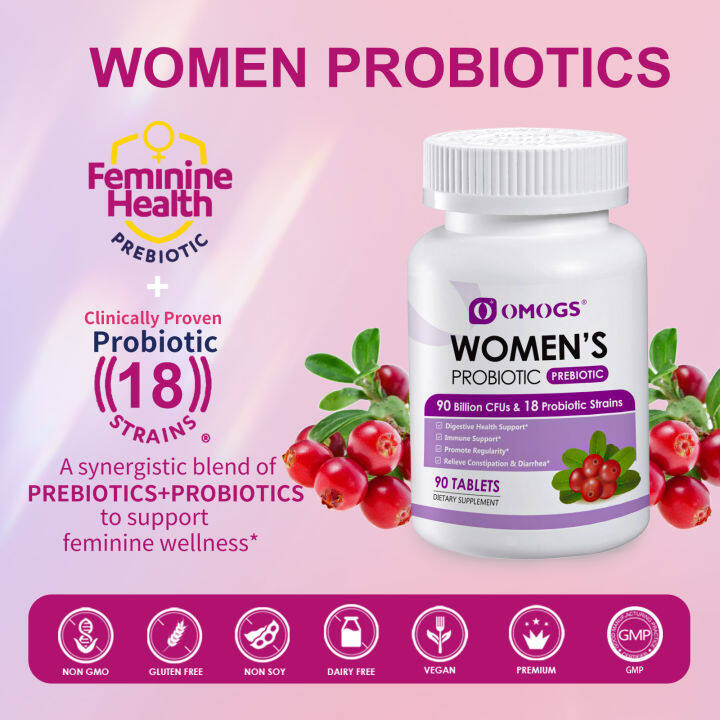 OMOGS Probiotics for women Vagind health& Urethral health with ...