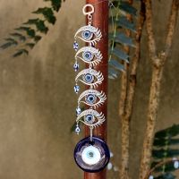 Turkish Blue Evil Eye Amulets Wall Hanging Pendant Home Decor Ornament Protection Blessing Good Luck Blessing Gift