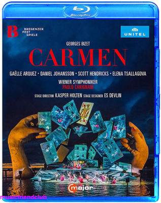 Bizek Carmen karnani Vienna Philharmonic Bregenz 2017 Chinese characters (Blu ray BD25G)