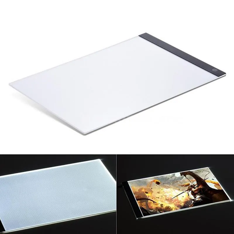 LED Light Pad Artist Light Box Table Tracing Drawing Board Pad