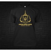 เสื้อยืด พิมพ์ลาย Roubini Muay Thai Boxing Stadium Thailand สไตล์ไทย สําหรับผู้ชาย S-5XL