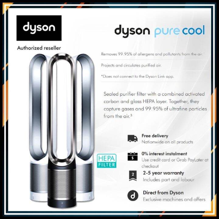 2023 Dyson Air Purifier Pure Cool Link Tower Fan Purong | Lazada PH