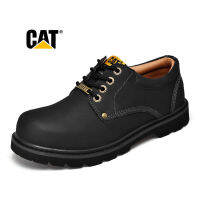 Caterpillar นุ่ม-Toe รองเท้าหนังรองเท้าคู่รักคลาสสิก Cowhide รองเท้าสำหรับทำงานสำหรับผู้ชายผู้หญิง