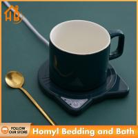 Homyl จานรองแก้วเทอร์โมแบบพกพาที่อุ่นกาแฟแท่นอุ่นเครื่องดื่มสำหรับตั้งโต๊ะในบ้าน