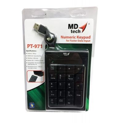 MD-TECH Numberic Keypad PT-971 (Black)