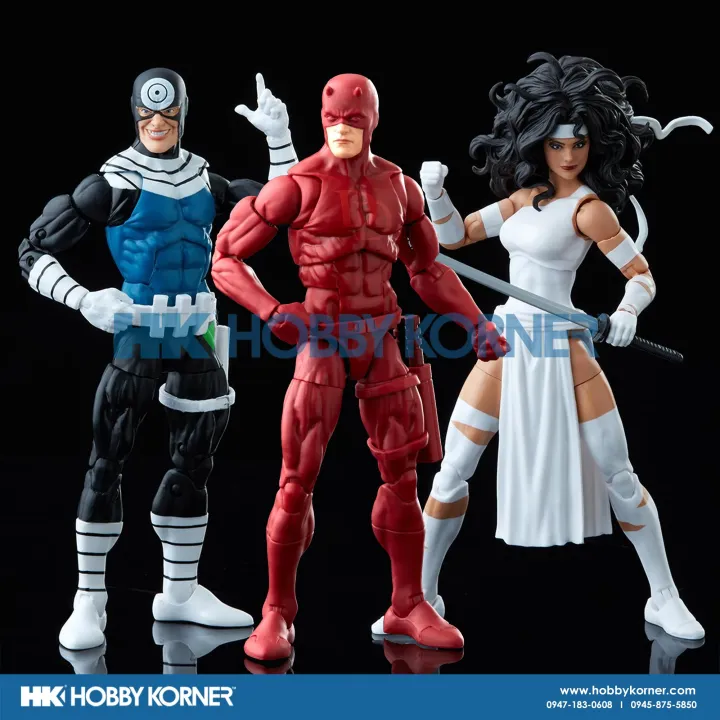 (PRE-ORDER) HASBRO Marvel Legends 6 Inch Scale Daredevil, Elektra, and ...