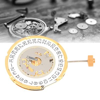 6004D Watch Movement 6004Two and A Half Needle Movement 3 OClock Calendar Quartz Watch Movement Replacement Accessories for RONDA