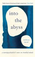 หนังสืออังกฤษใหม่ Into the Abyss : A neuropsychiatrists notes on troubled minds [Hardcover]