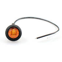 10Pcs LED Round Small Lamps Car Side Marker Lights For Truck Trailer Van Bus Clearance Lamp Turn Signals Running Light 12V 24V